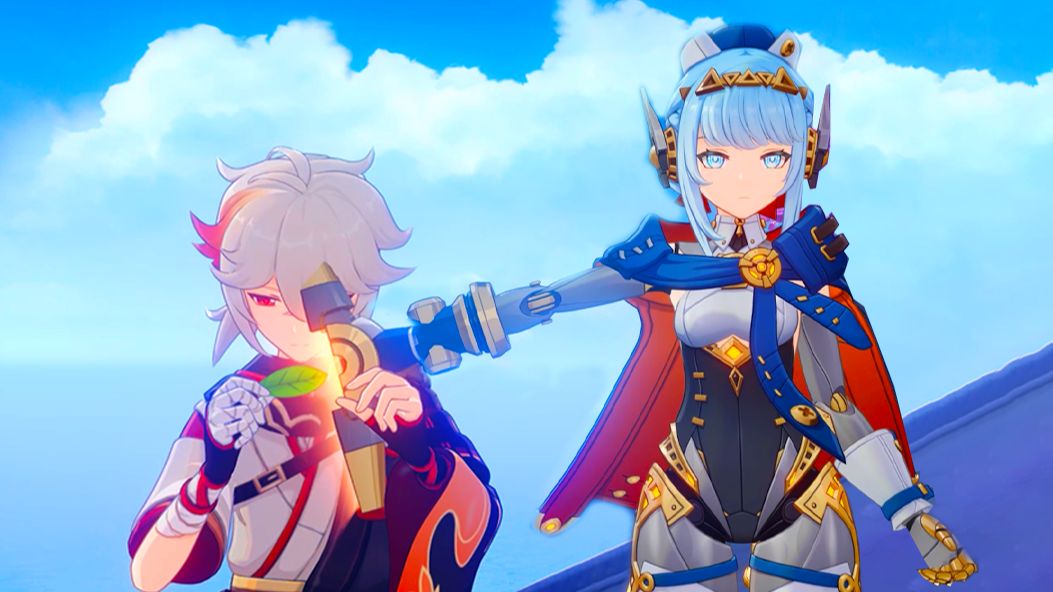 万叶：伊涅芙你要不把我也吸进去得了！【抓拍鬼才85】