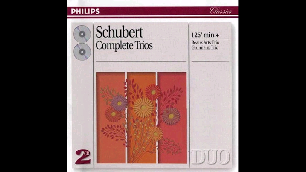 Schubert Complete Trios / 舒伯特，弦乐三重奏 / Beaux Arts Trio, Grumiaux Trio_哔哩