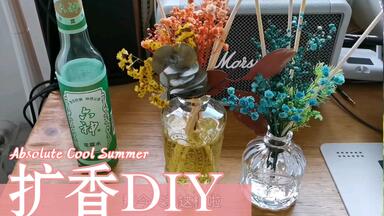 扩香DIY整个活|<em class="keyword">六神花露水</em>扩香|干花升级版