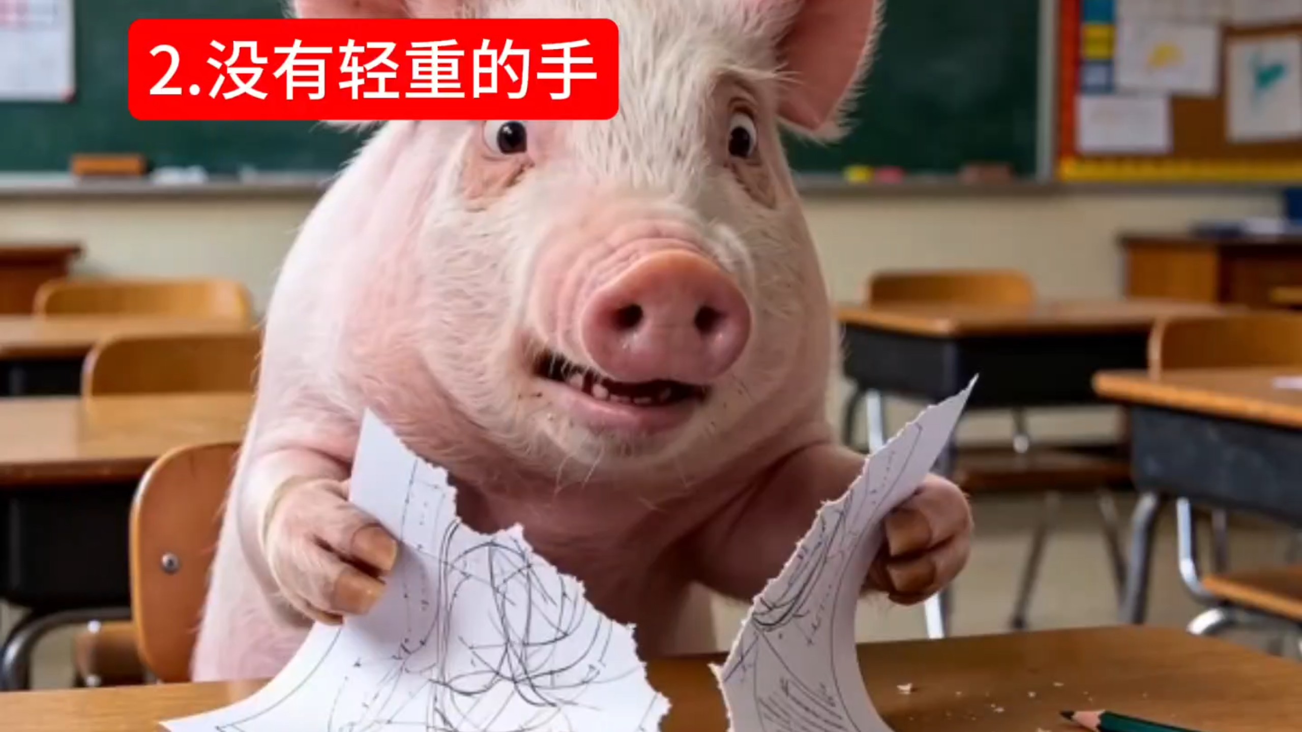 考试时才懂得疼