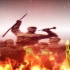 经典红歌在太行山上配乐成品视频背景革命战争led视频背景素材抗战胜利红军长征素材