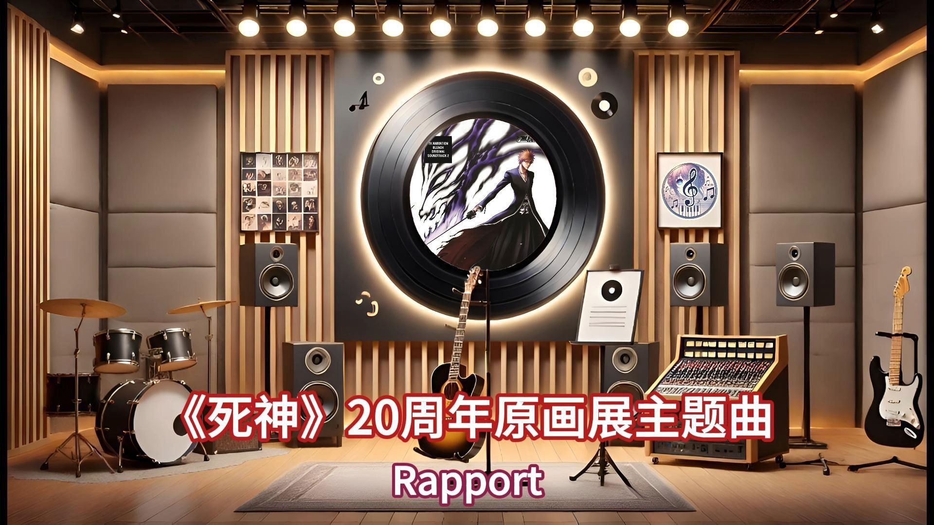 【Hi-Res试听】《Rapport》|《死神》20周年原画展主题曲，划破黑暗的灵压战歌（中日字幕）