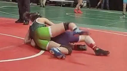 俄亥俄州州际自由式摔跤比赛 女子初中级别115磅