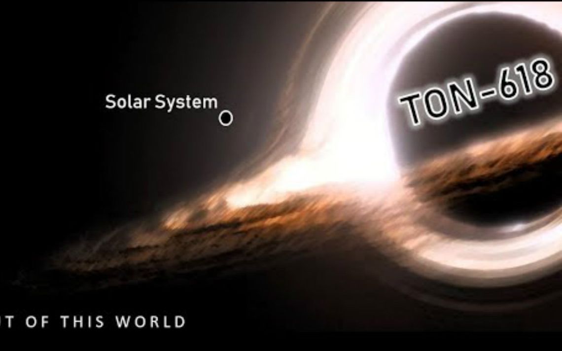 ton618是宇宙中最大的黑洞吗