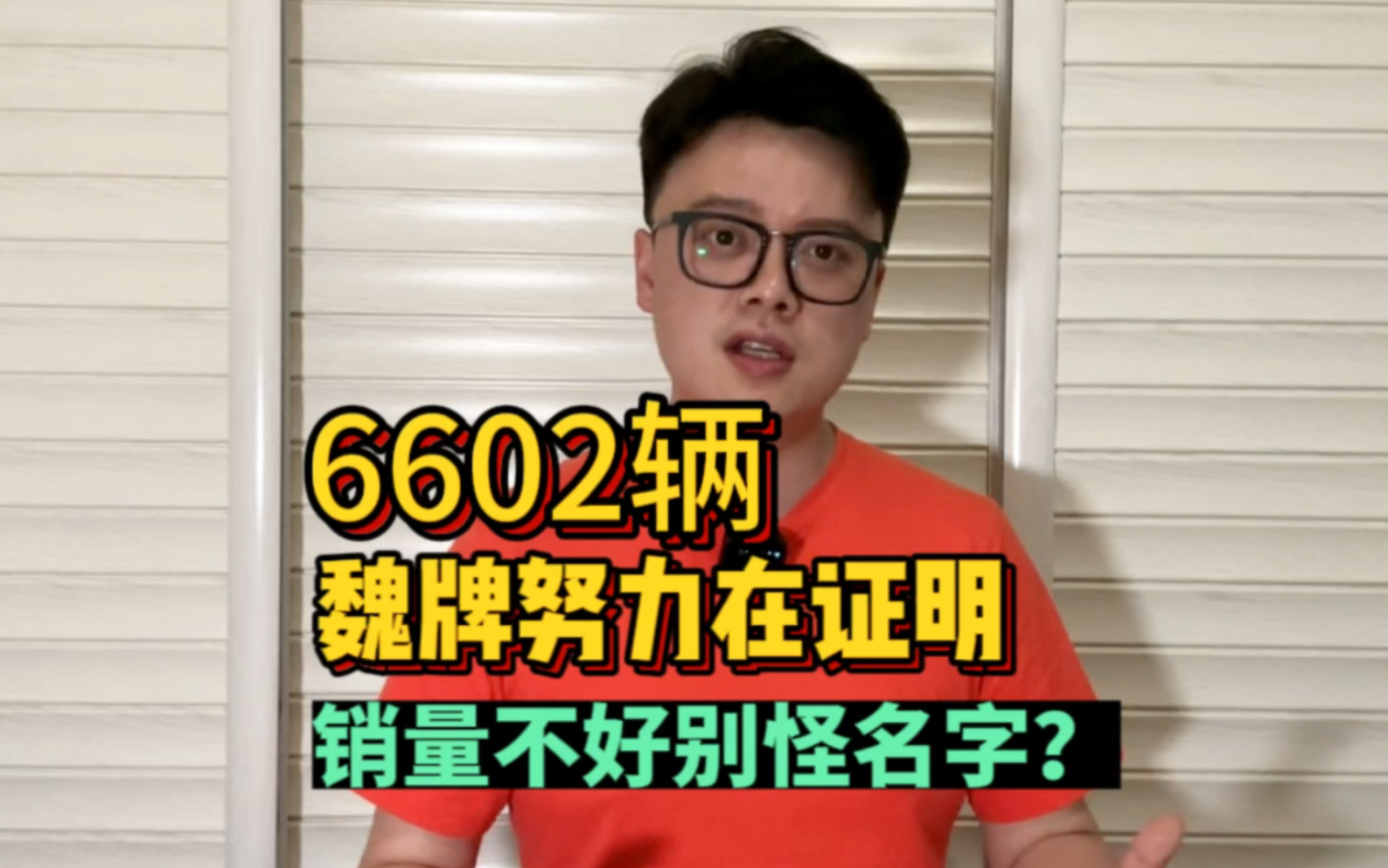 6602辆!魏牌努力在证明:销量不好别怪名字!哔哩哔哩bilibili