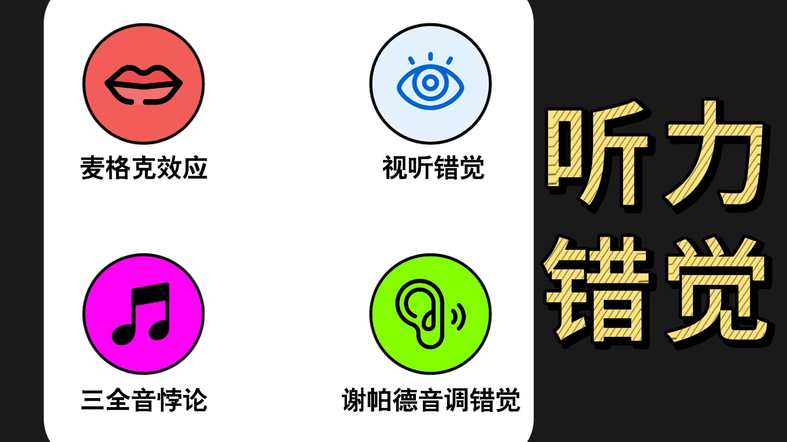 2分钟介绍4个听力错觉