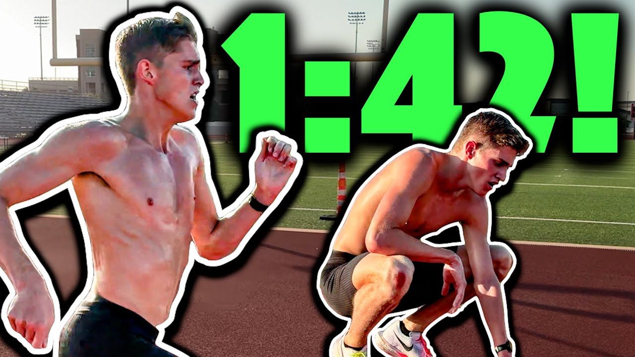 【TRACK】Cooper Lutkenhaus 的首堂训练课｜自1:42 U18世界纪录之后