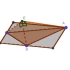 【几何画板】正方形折叠成四面体（示例）