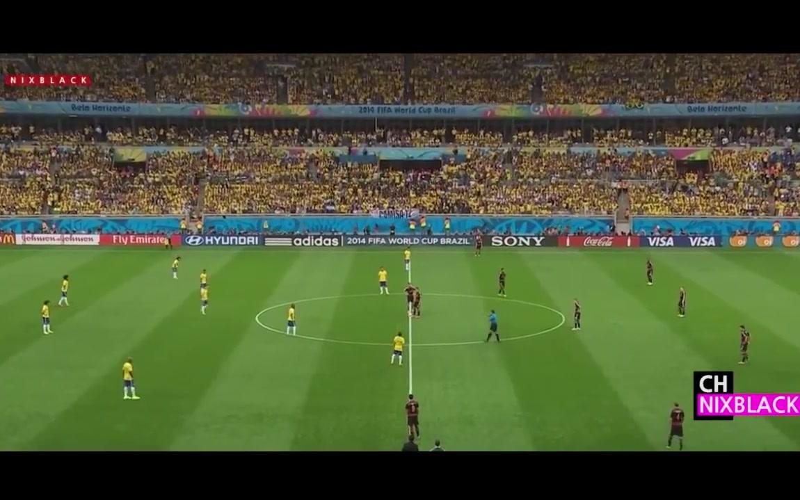 世界杯！德国7-1巴西2014年世界杯半决赛亮点【HD】