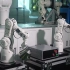 机械臂倒水 桌面型机械臂 安诺机器人 3D打印机械臂
