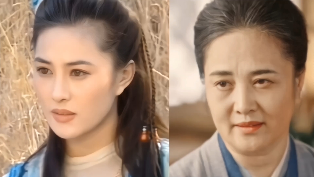 王菁华20岁～50岁的颜值变化，原来师娘年轻时也是明艳大美人