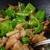 青椒炒肉片