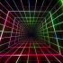 【视频素材】抽象隧道霓虹视频素材无版权无水印自取［1080p HD］