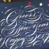 【转自油管】如何手写一张漂漂亮亮的新年贺卡