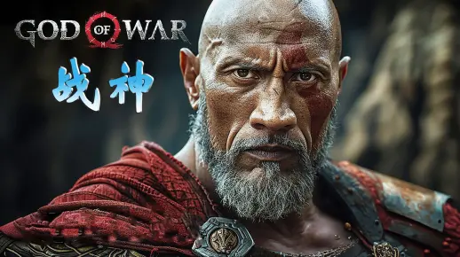 战神，真人版电影，先导预告片，巨石强森主演