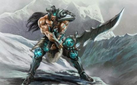 城管希:艾欧尼亚唯一单排上王者的蛮王10.13视