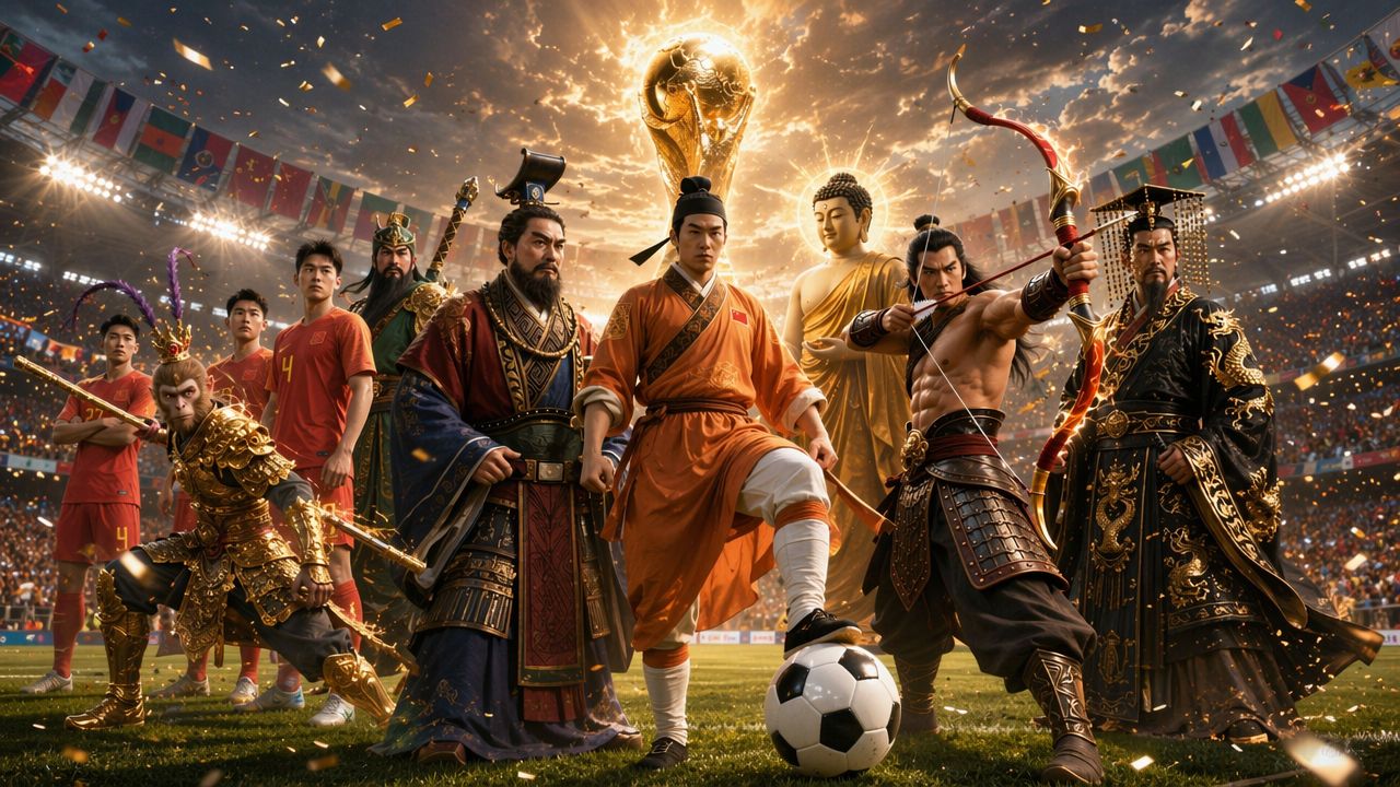 如果国足派出他们参加世界杯...