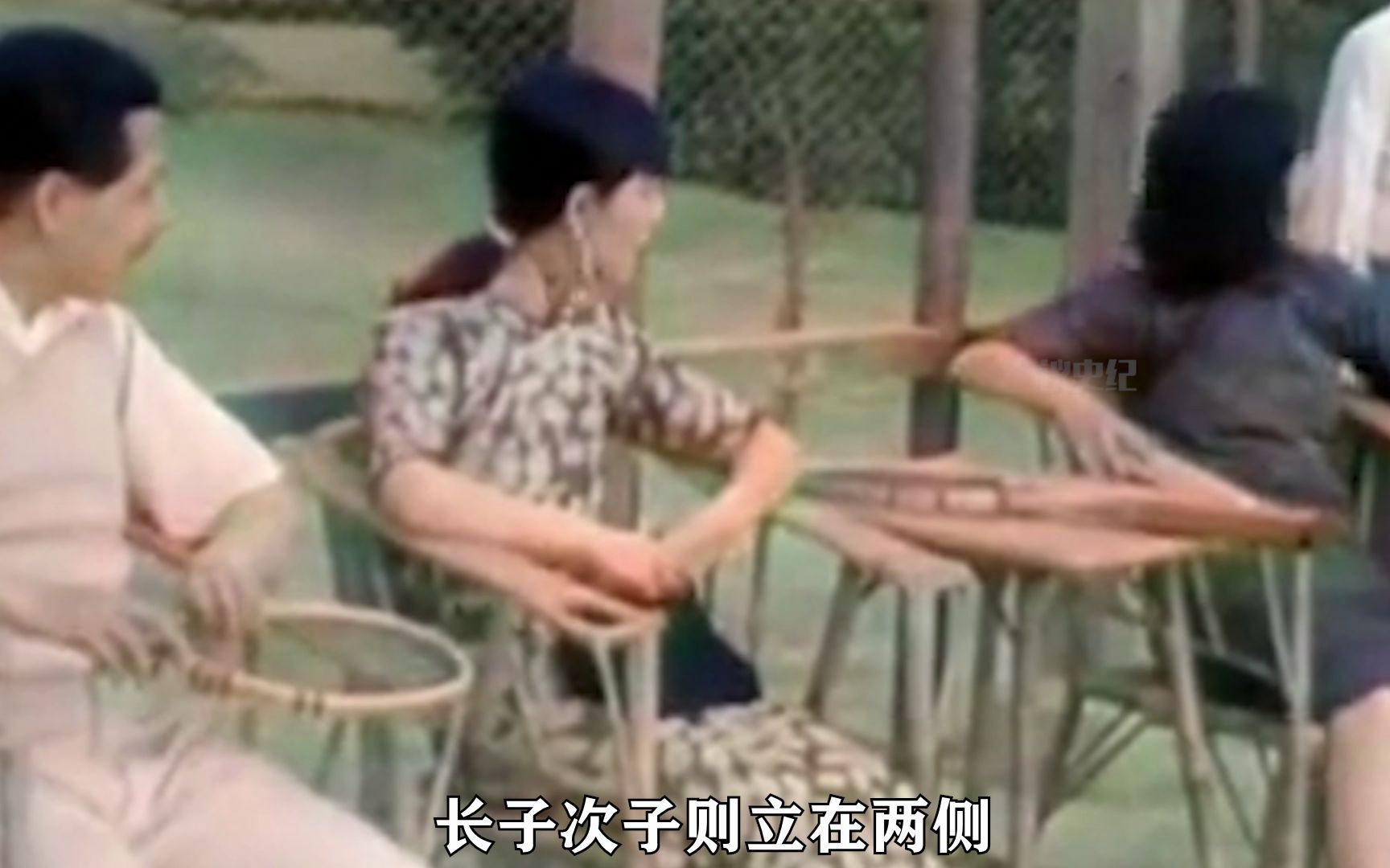 九一八之后的张学良真实影像，在北京帅府生活惬意，与家人打网球