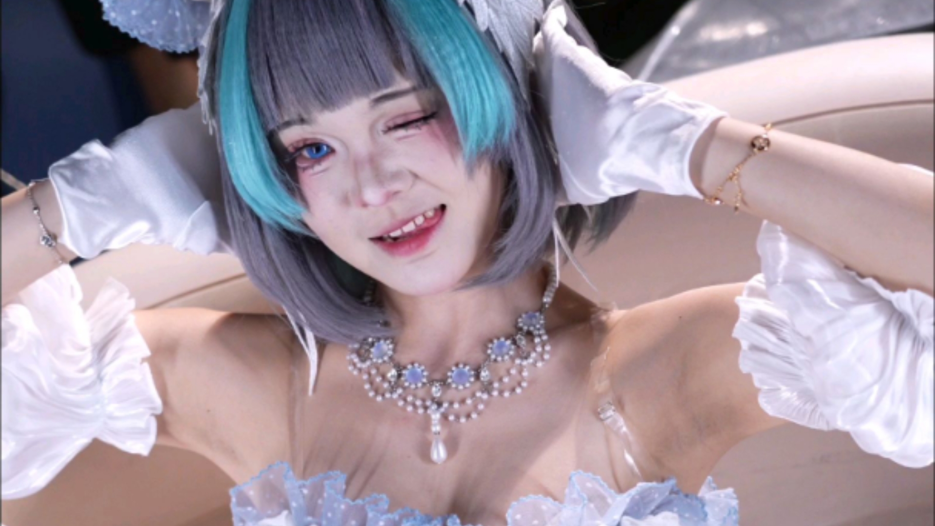 [Cheshire cos dress Flower Marriage] - Too cute kawaii.