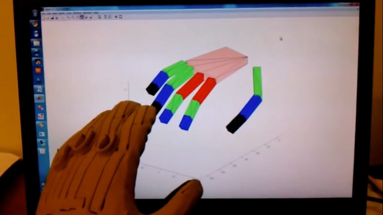 Cyberglove 数据手套触觉交互应用
