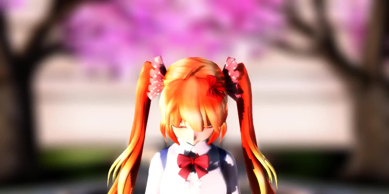 [mmd] osana najimi,你的丝袜破了吗