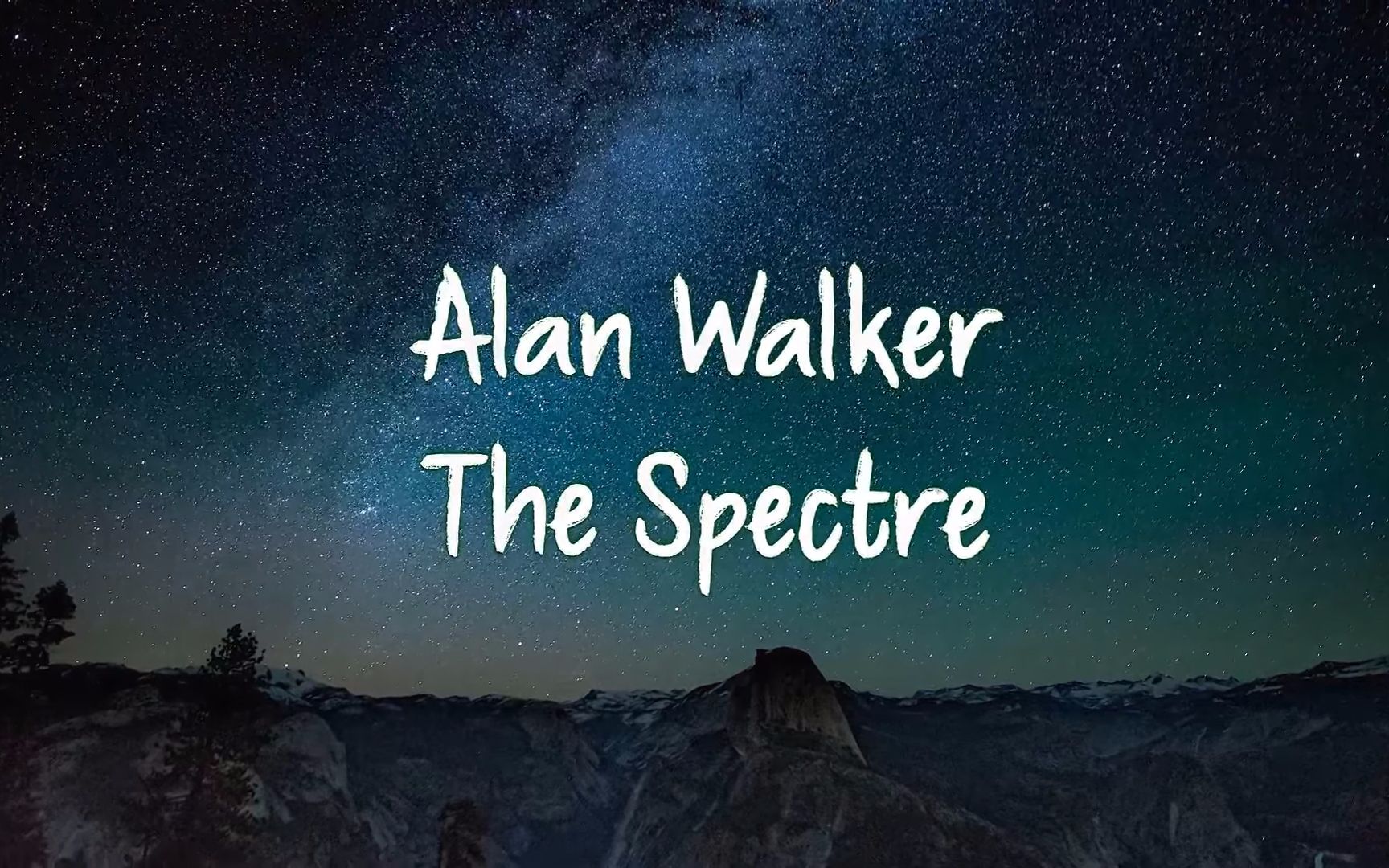 alan walker - the spectre - 钢琴翻奏(附歌词字幕)