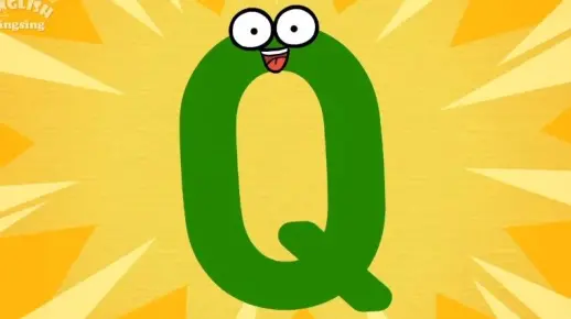 English Singsing Alphabet Song字母歌_Q