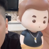 平行时空的另一个我 圆滚滚大叔手办 拆盲盒新品