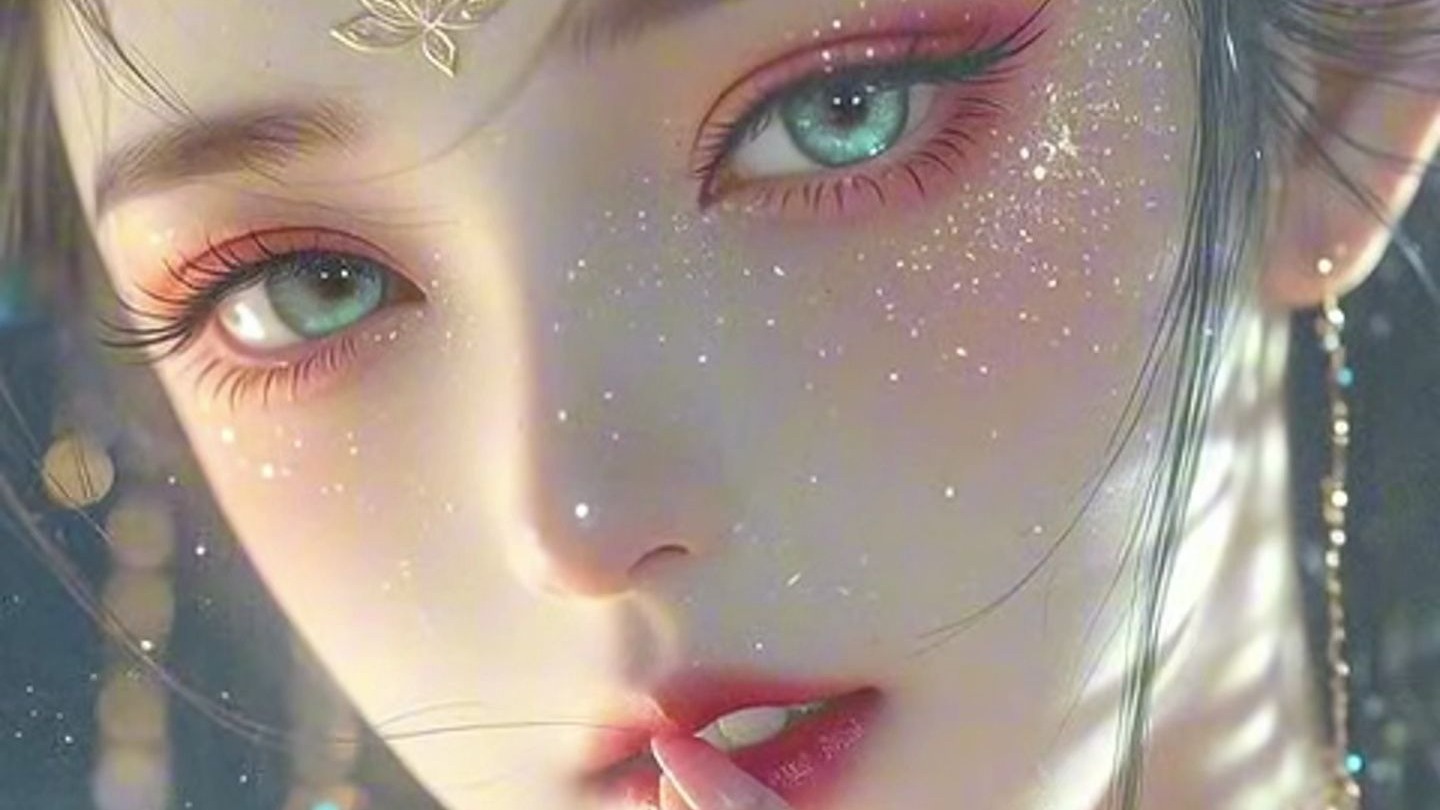 谁家圣女走丢了？特征：青瞳，眉心有莲花印记