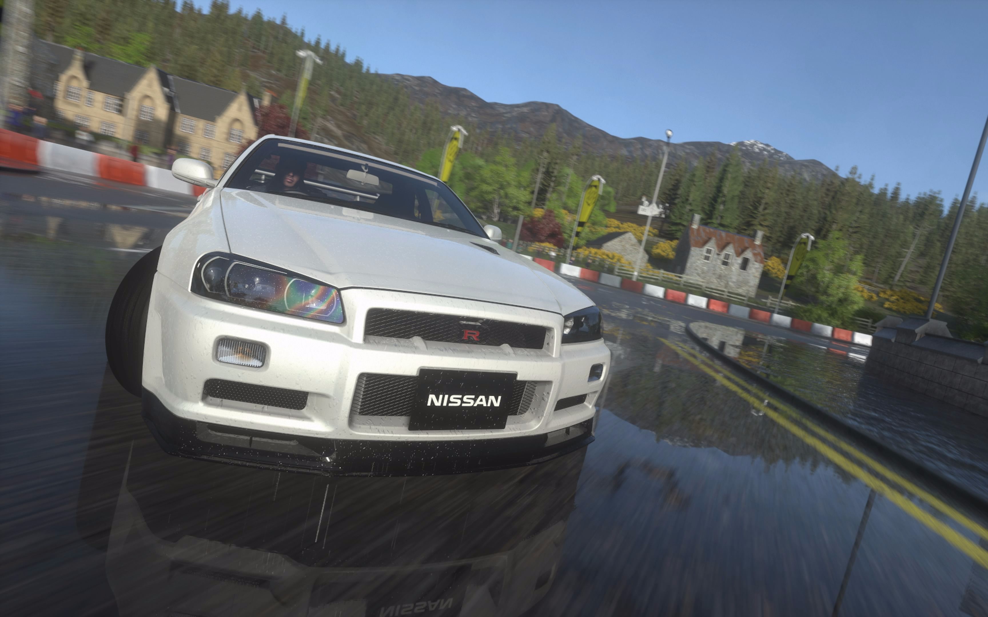 【ps4】driveclub gtr r34 old town单场赛