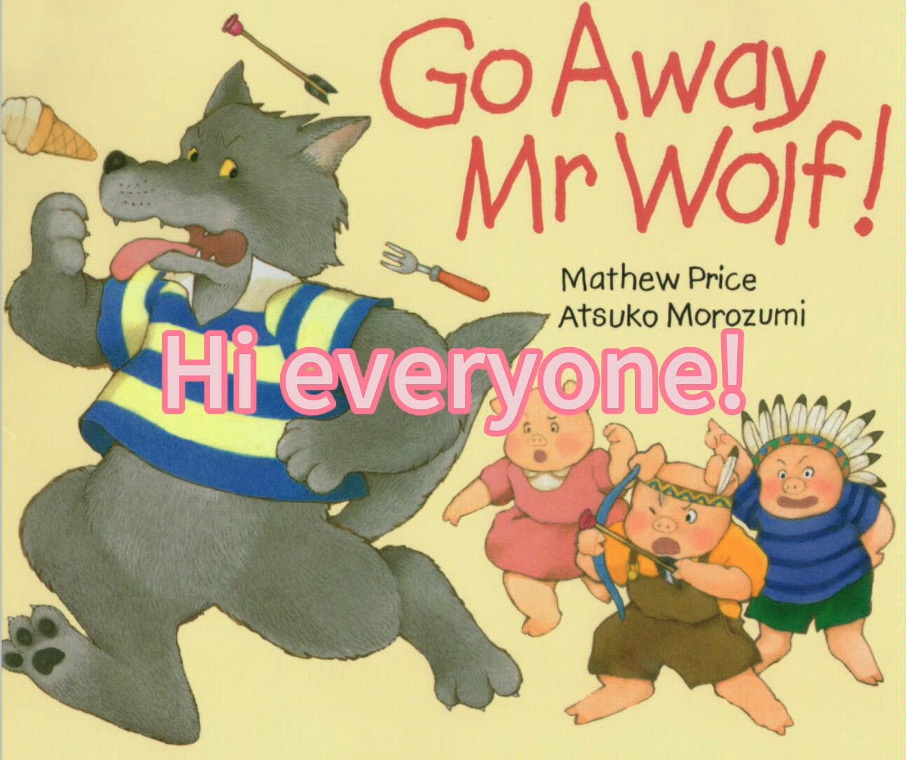活动作品少儿英语绘本动画goawaymrwolf