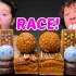 【Tati 】吃播 RACE 妙卡雪球巧克力&大理石巧克力糕&巧克力涂层棉花糖&蛋白酥