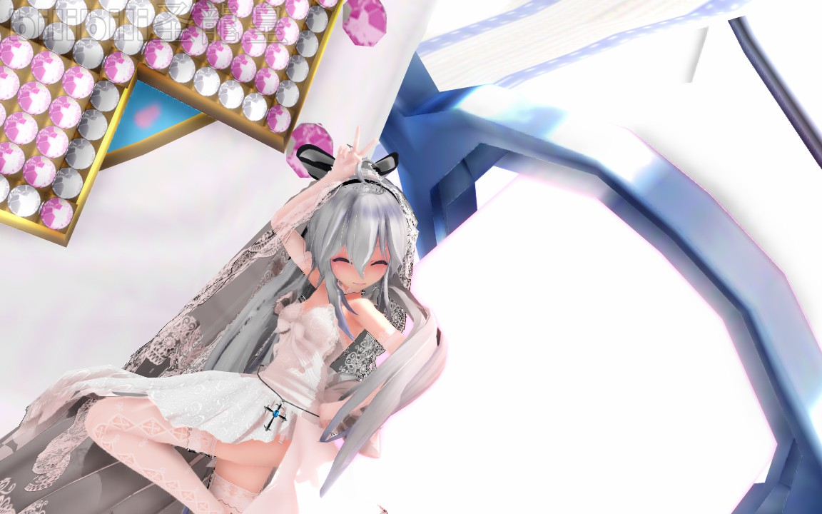 mmd花嫁萝莉弱音萌你一脸血系列