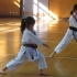 日本六岁小女孩空手道练习 型-观空大