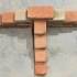 丁字墙砌法，12墙丁字墙砌筑搭接方法，用于厨房和厕所隔断墙
