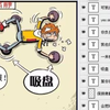 《阿衰》漫画的绘画过程