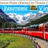 [4K] 坐火车从瑞士到意大利的沿途美景????｜伯尔尼纳快车 - 世界上最美丽的火车全景