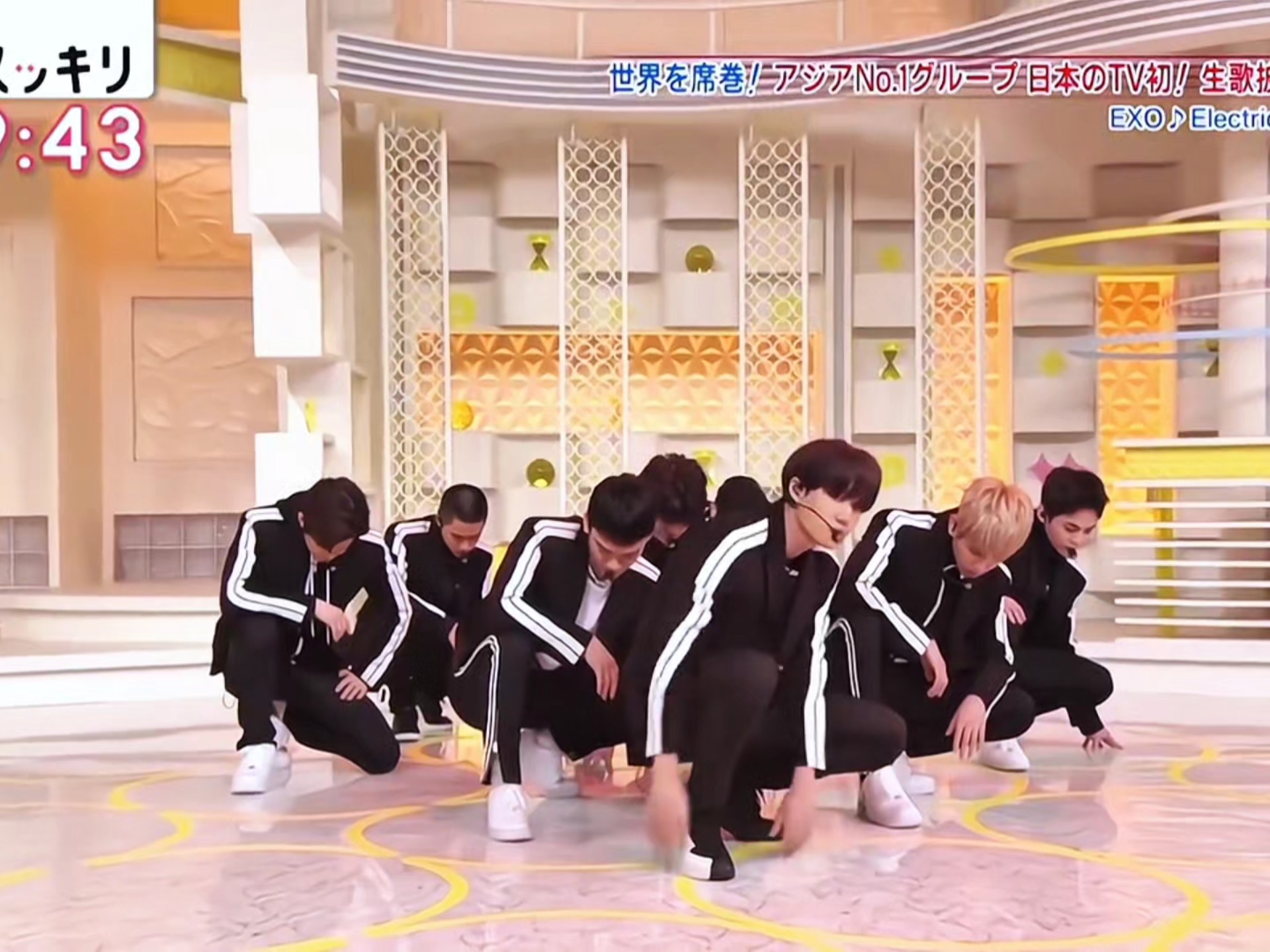 EXO《Electrickiss》 全程走位全靠飞