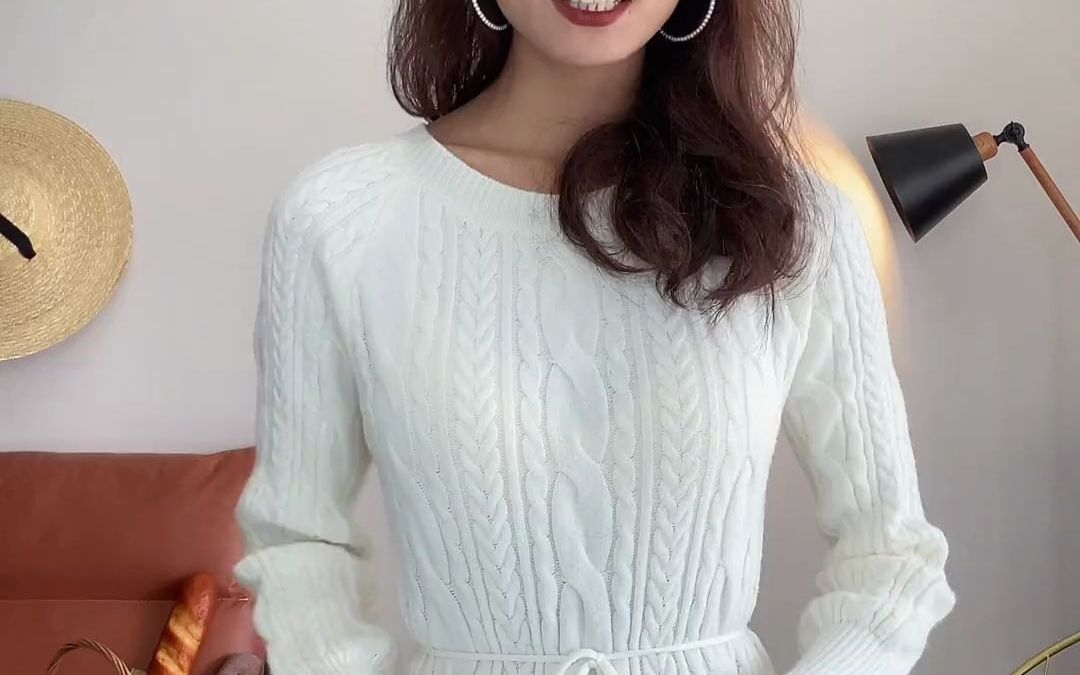当你有一条丑丑的针织裙