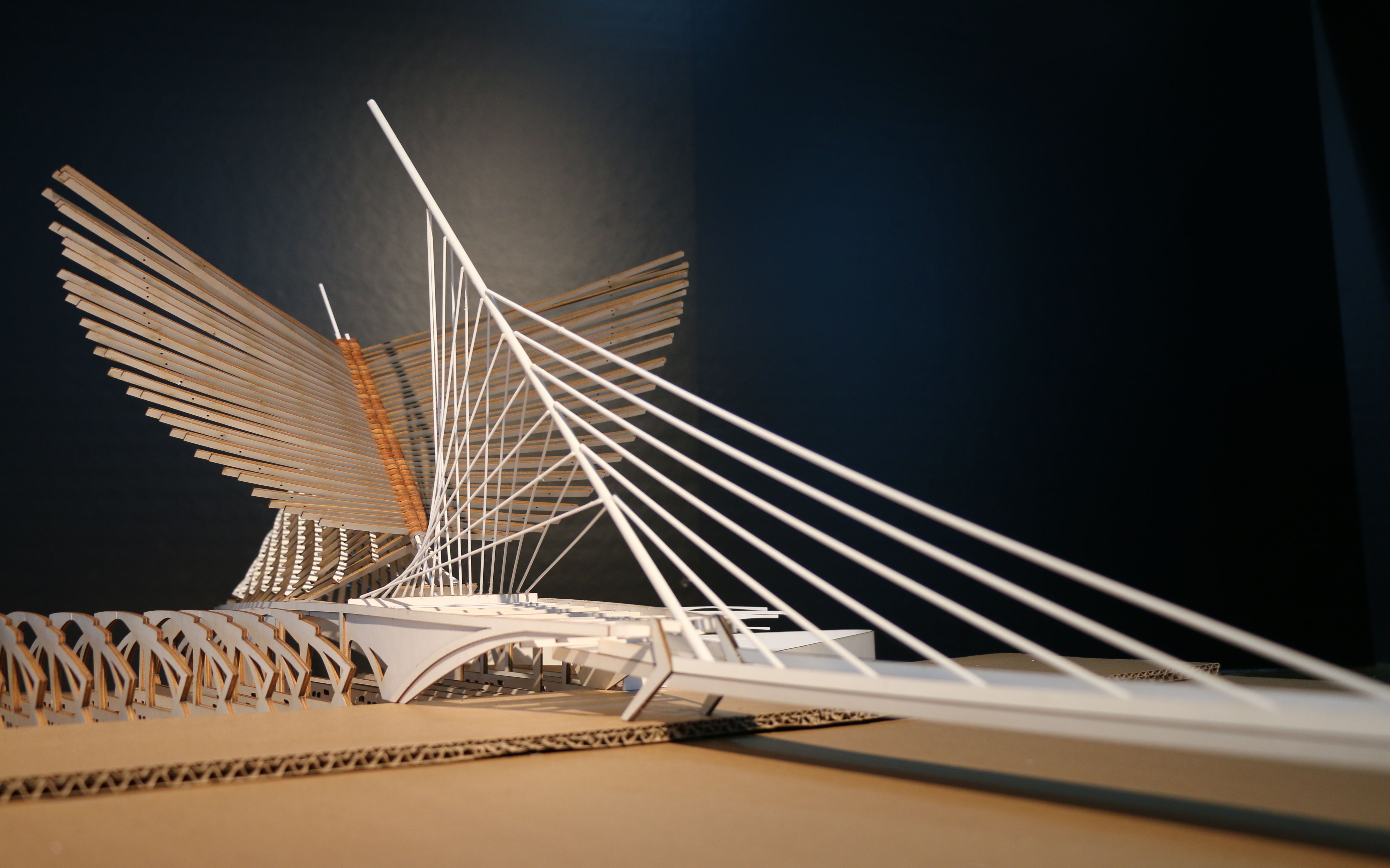 cool cooler coolest的建筑学日常模型制作【密尔沃基美术馆