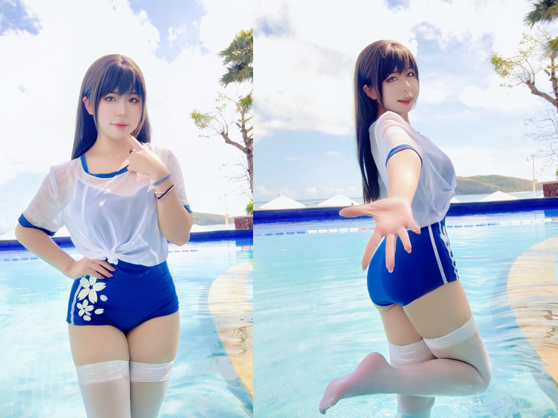 Shiburamine / Want to play in the water together?