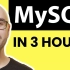 终于找到全网围观中文字幕的MySQl教程了，mosh大神带你3小时掌握MySQL！初学者入门MySQL数据库必备教程！