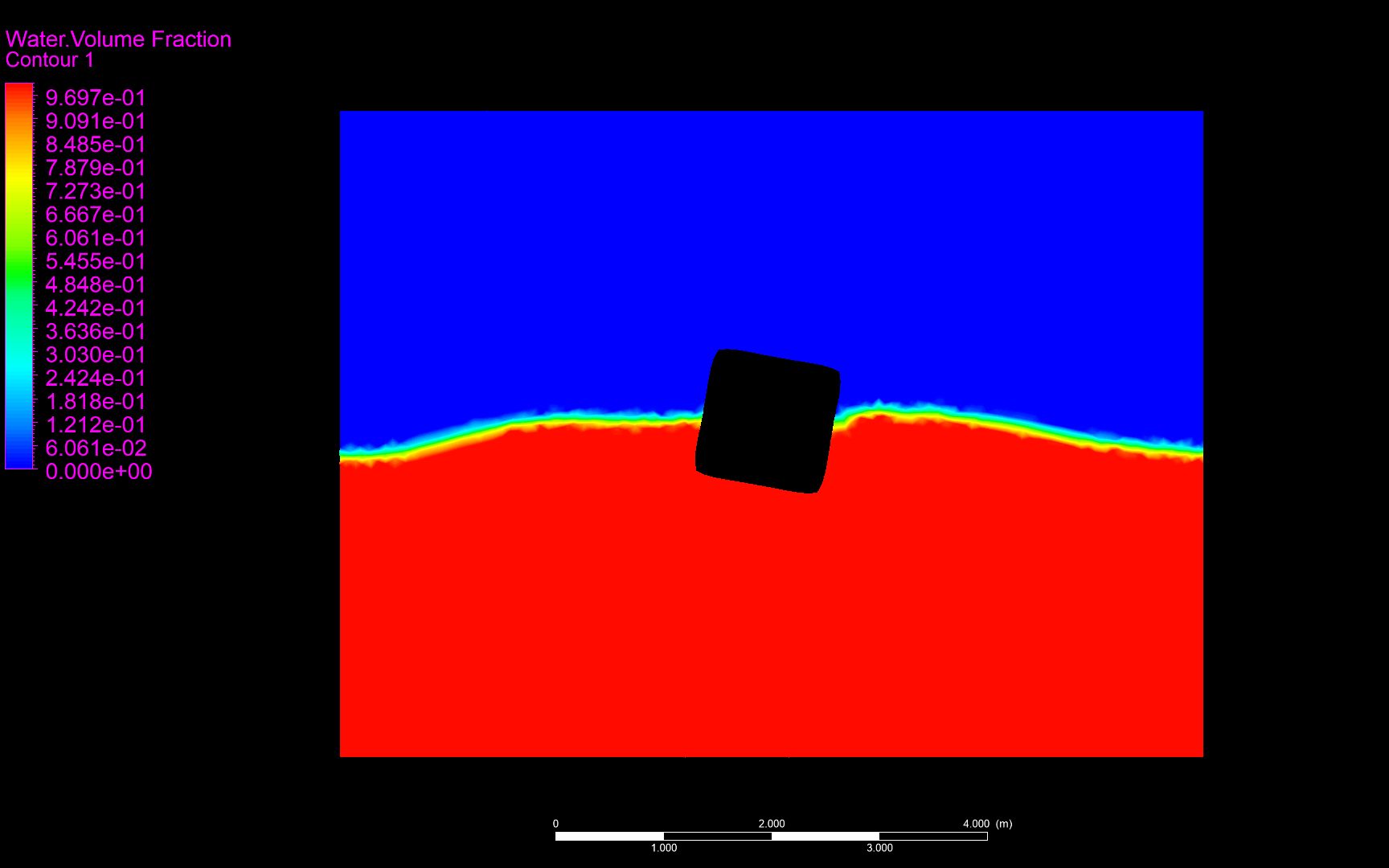 【中文版教程】ANSYS Fluent案例6DOF水箱落水