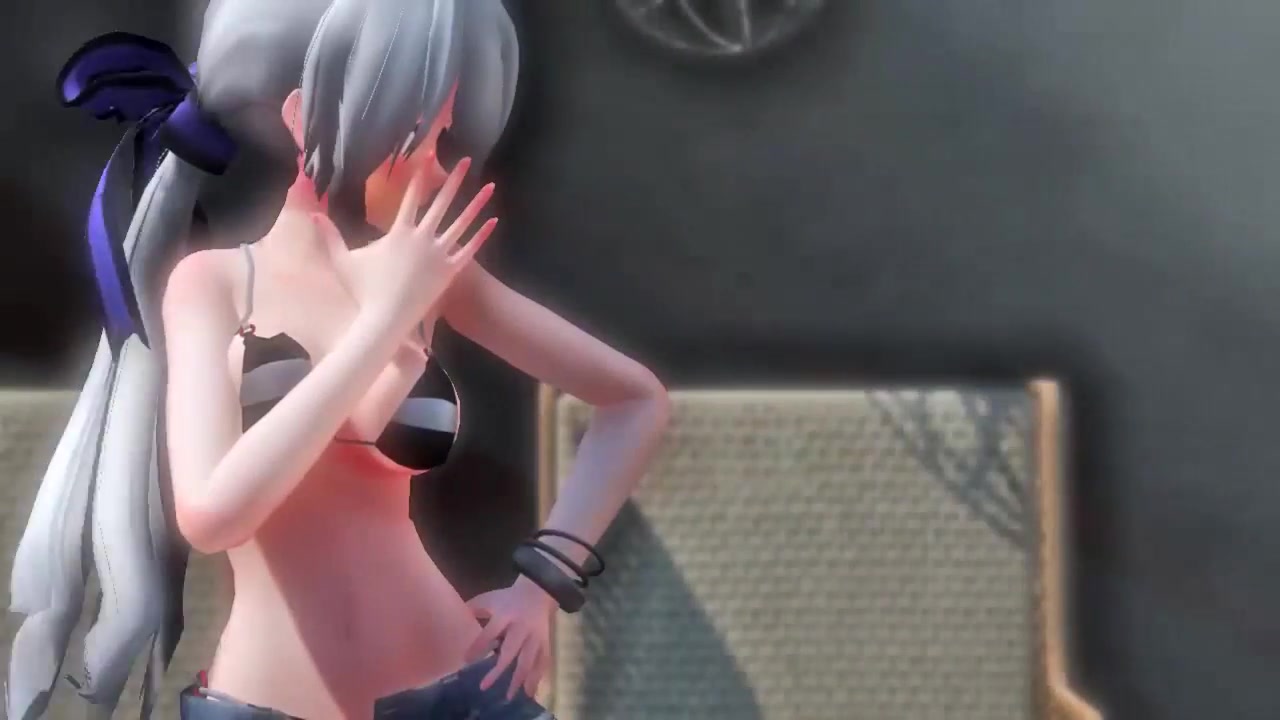 mmd这回是弱音的泳装哦