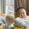 萌娃坐在凳子上“欣赏”窗外风景 妈妈一句话令网友直呼别打扰人家
