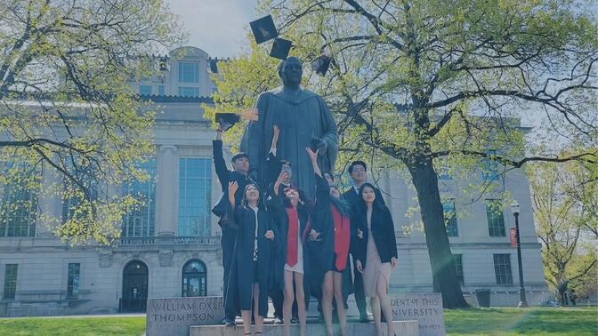 毕业Vlog 美国俄亥俄州立大学 最好的我们