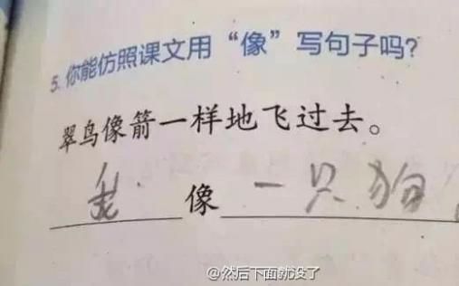 小学生的考试答题_搞笑_生活_bilibili_哔哩哔哩