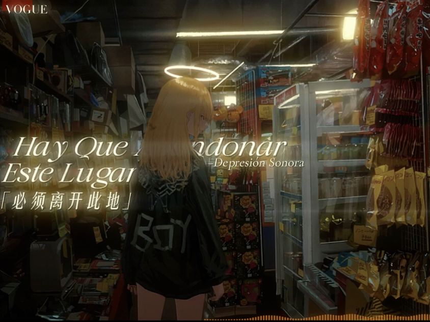 【雨声混响后朋】“精神世界的囚禁中我们手拉手，在虚拟的世界放纵”｜Hay Que Abandonar Este Lugar｜Depresión Sonora｜