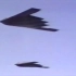 美国空军B-2“幽灵”隐身战略轰炸机超低空突防测试