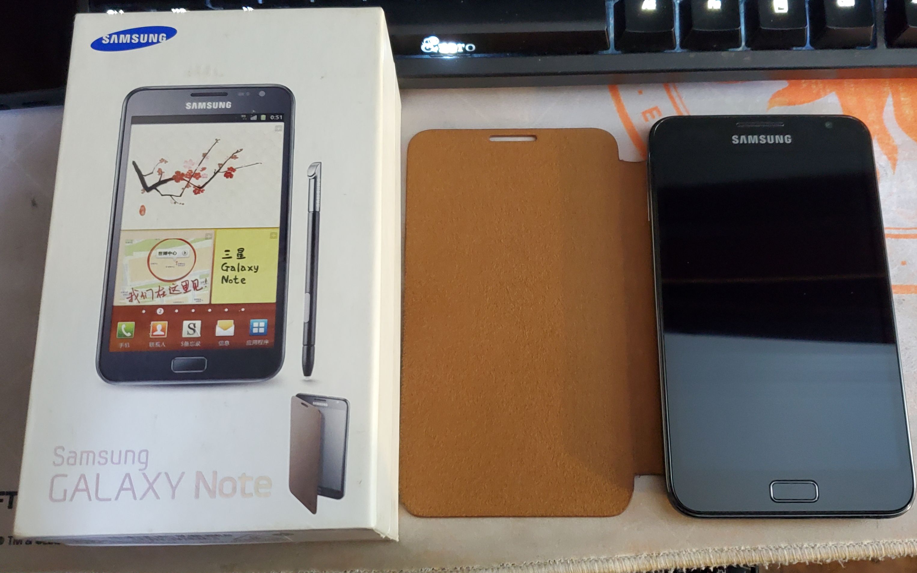 【开启Note时代】第一代三星Galaxy Note开箱和简单上手